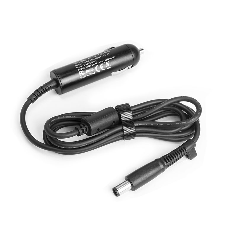 Dell Chromebook 11 3120 19.5V Laptop Car Charger / 65W-90W 7.4*5.0mm DC Adapter