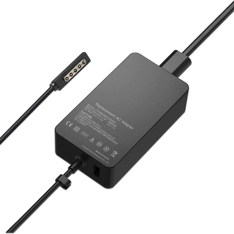 Microsoft Surface Pro 2 Laptop Power Adapter/Charger - 48W AC Adapter