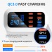 8 Ports Quick Charge 3.0 Led Display USB Charger